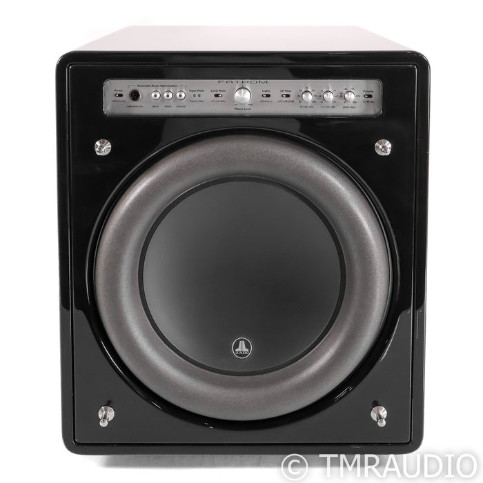 JL Audio Fathom F112 v1 12" Powered Subwoofer; Gloss Black