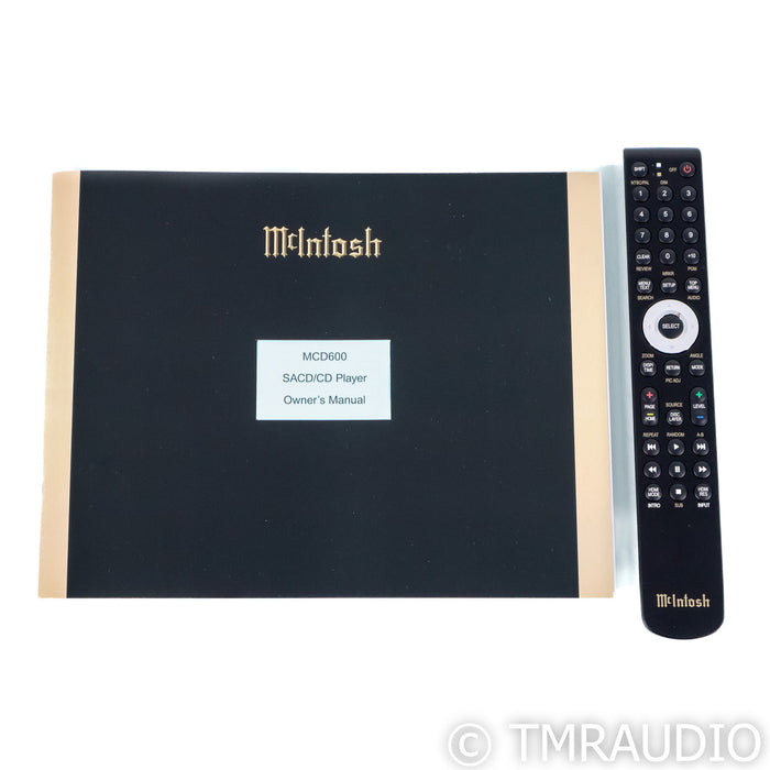 McIntosh MCD600 CD & SACD Player