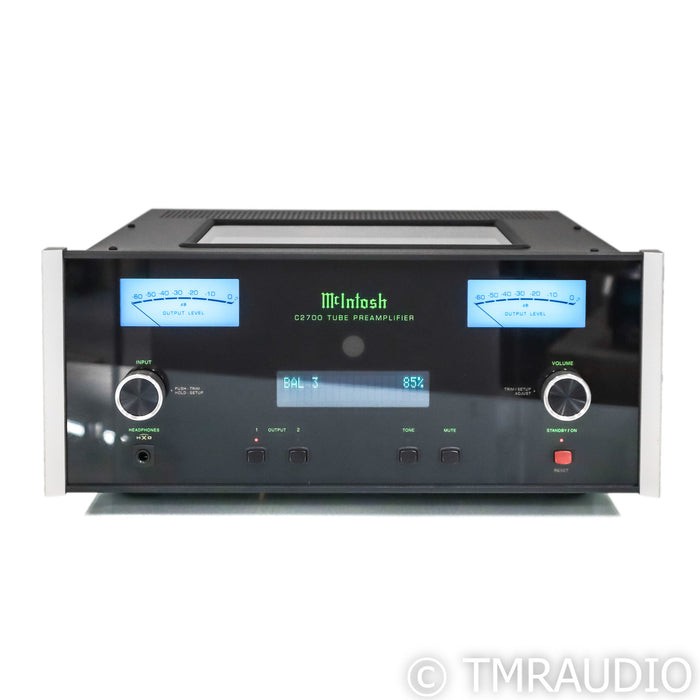 McIntosh C2700 Stereo Tube Preamplifier & DAC; MM & MC Phono