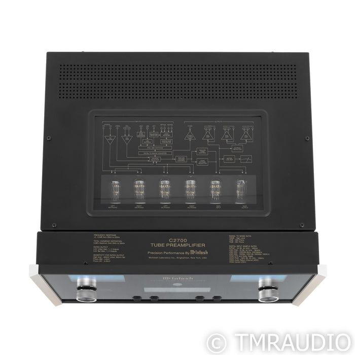 McIntosh C2700 Stereo Tube Preamplifier & DAC; MM & MC Phono