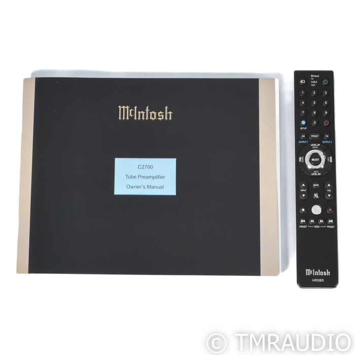 McIntosh C2700 Stereo Tube Preamplifier & DAC; MM & MC Phono