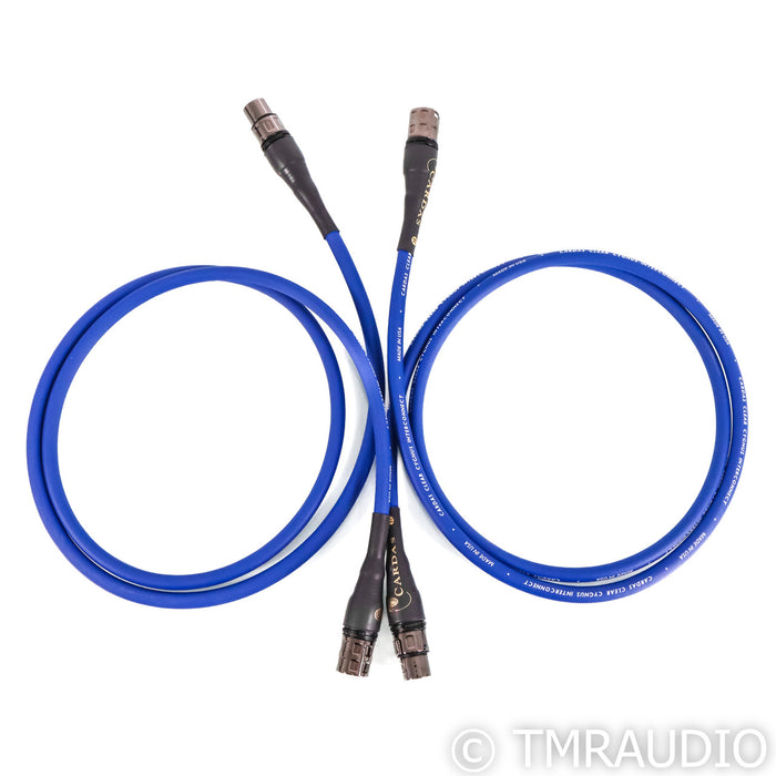 Cardas Audio Clear Cygnus XLR Cables; 1.5m Pair Balanced Interconnects