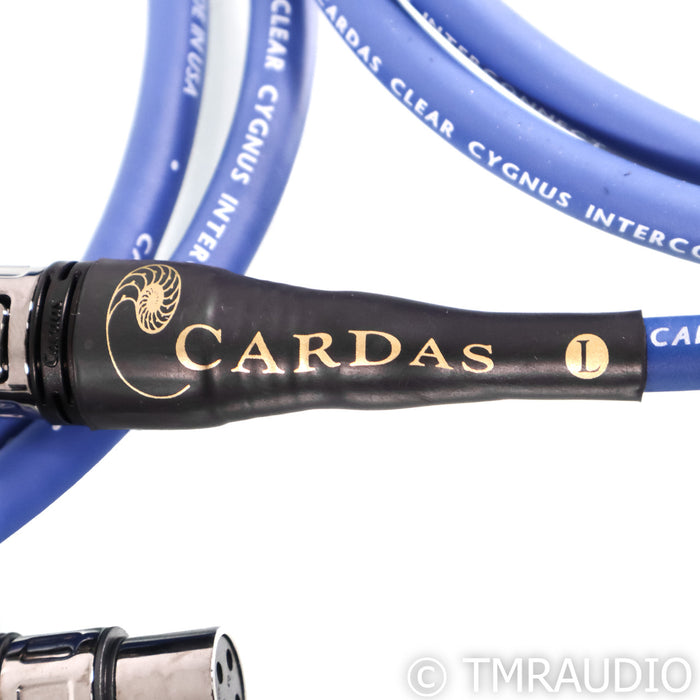 Cardas Audio Clear Cygnus XLR Cables; 1.5m Pair Balanced Interconnects