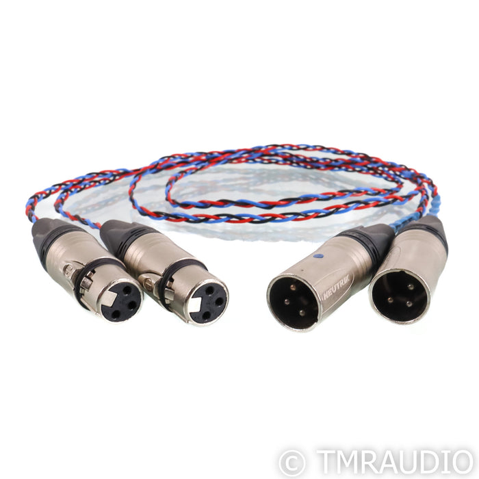 Kimber Kable PBJ XLR Cables; 1m Pair Balanced Interconnects