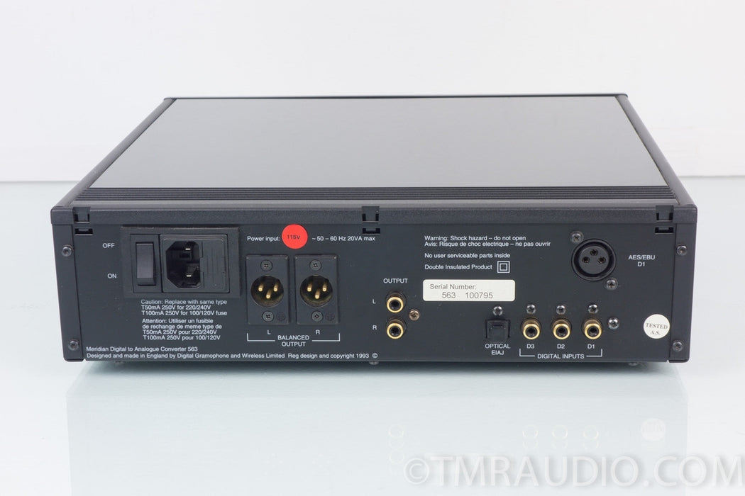 Meridian 563 Digital to Analogue Converter
