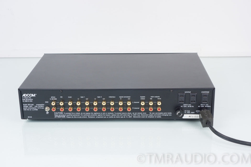 Adcom GFP-565 Preamplifier with Phono Preamp
