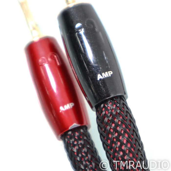 AudioQuest Redwood BiWire Speaker Cables; 8ft Pair; 72v Level X DBS