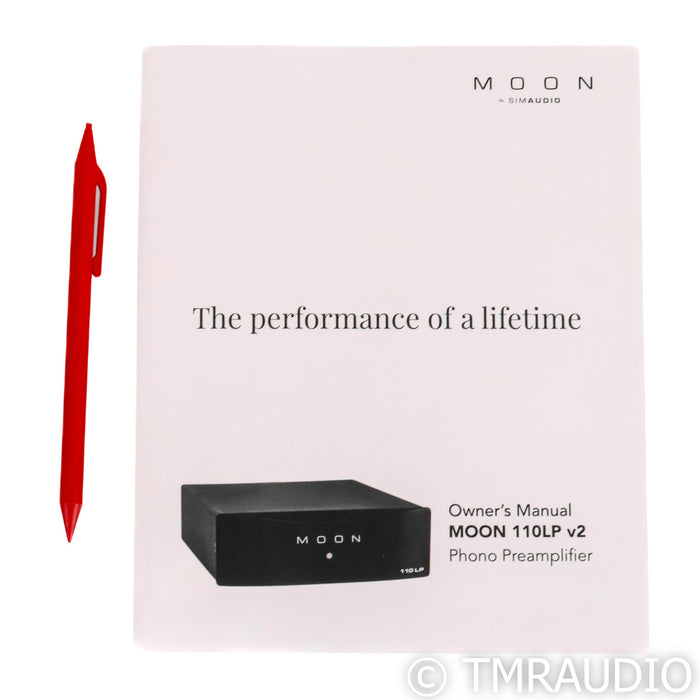SimAudio Moon 110LP V2 MM & MC Phono Preamplifier