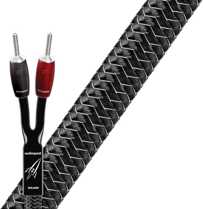 AudioQuest Rocket 44 Speaker Cables; 8ft Pair