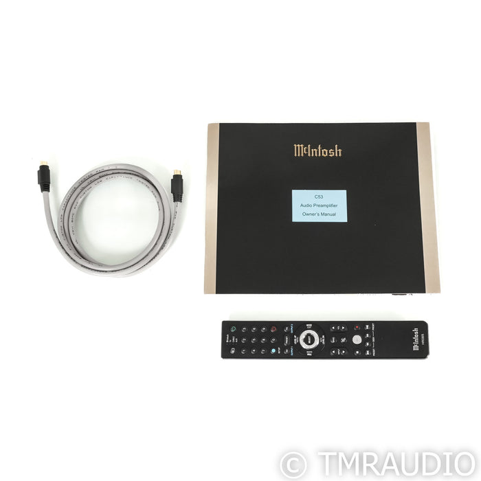 McIntosh C53 Stereo Preamplifier; MM & MC Phono