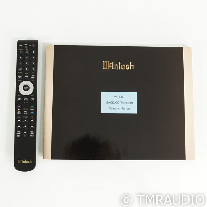 McIntosh MCT450 CD & SACD Transport