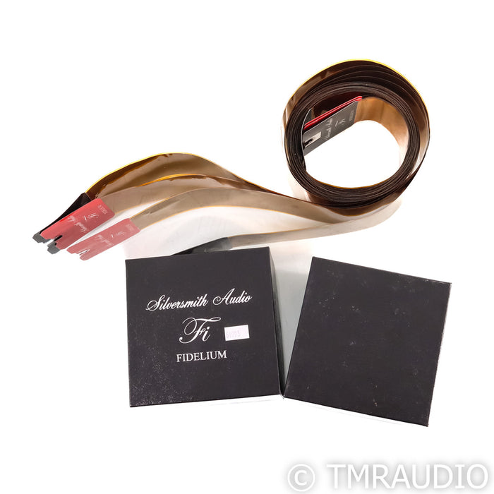 Silversmith Audio Fidelium Speaker Cables; 10ft Pair
