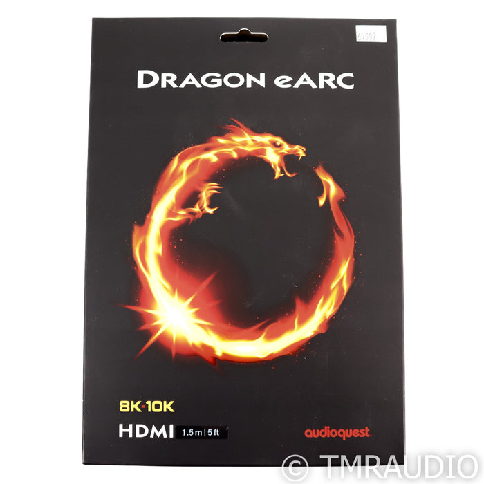 AudioQuest Dragon eARC HDMI Cable; 1.5m Digital Interconnect