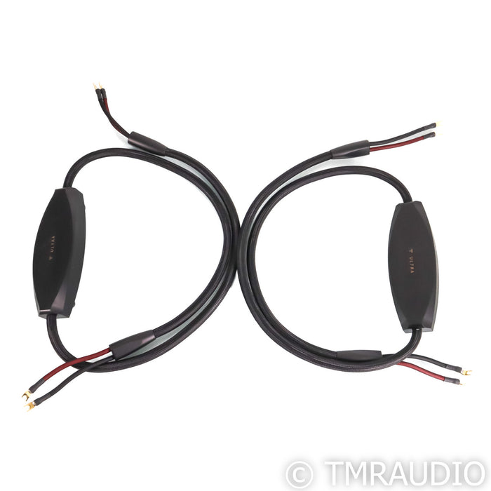 Transparent Audio Ultra Speaker Cables; 8ft Pair