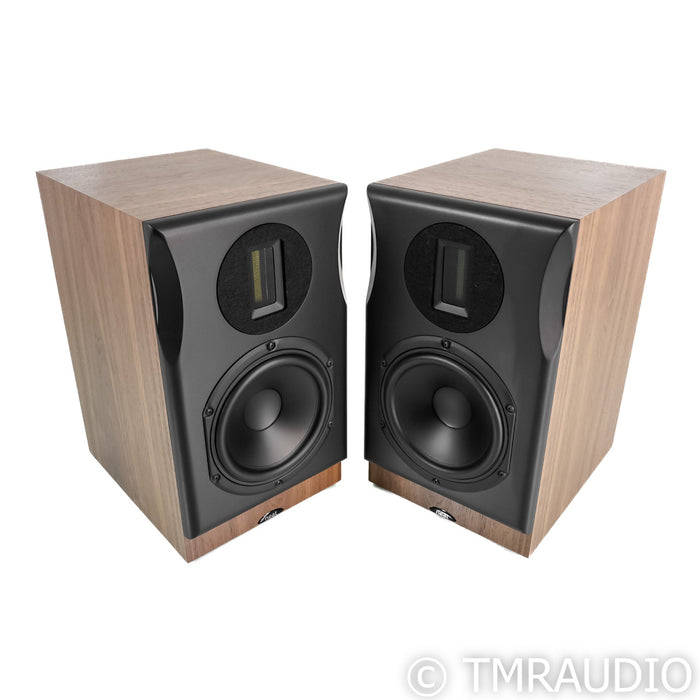Neat Acoustics Majistra Bookshelf Speakers; Walnut Pair (Demo w/ Warranty)