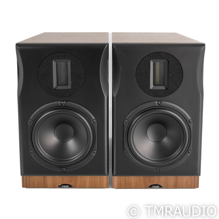Neat Acoustics Majistra Bookshelf Speakers; Walnut Pair (Demo w/ Warranty)