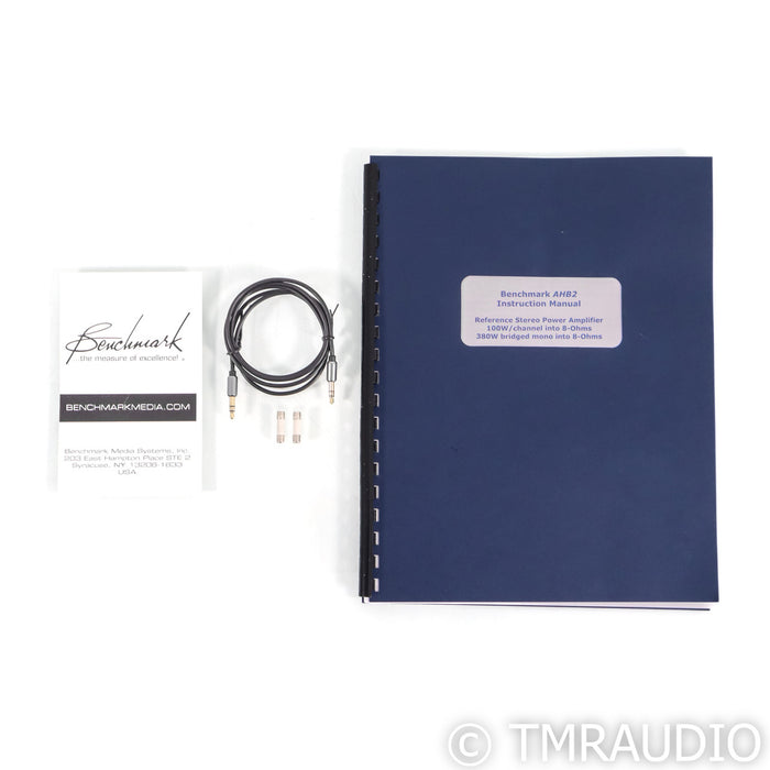 Benchmark AHB2 Stereo Power Amplifier (Open Box)