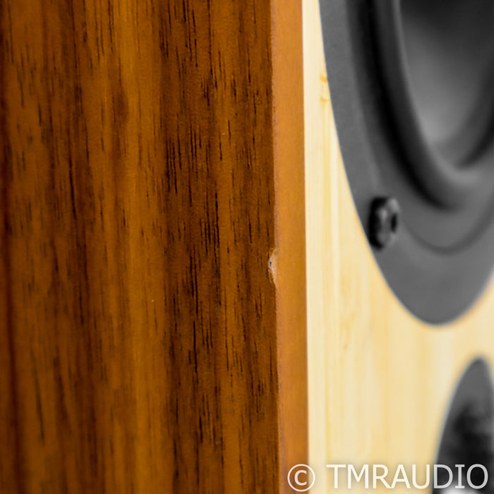 Trenner & Friedl Art Bookshelf Speakers; Walnut & Maple Pair