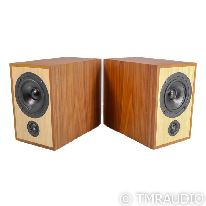 Trenner & Friedl Art Bookshelf Speakers; Walnut & Maple Pair