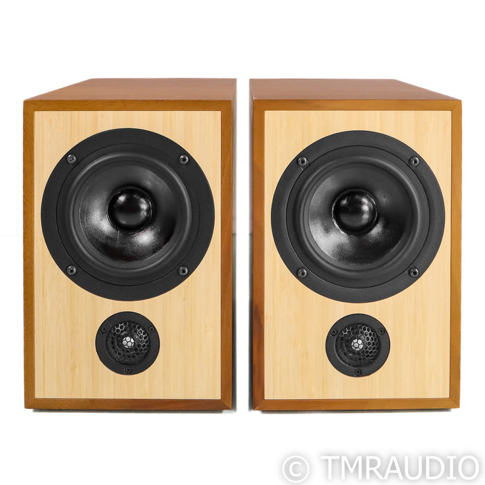Trenner & Friedl Art Bookshelf Speakers; Walnut & Maple Pair