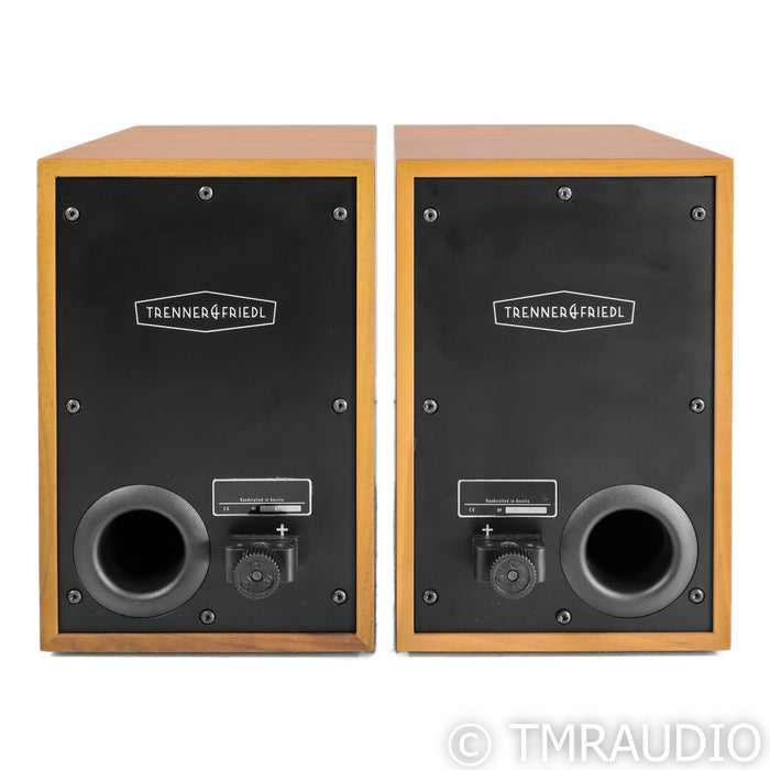 Trenner & Friedl Art Bookshelf Speakers; Walnut & Maple Pair