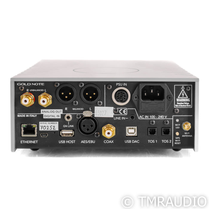 Gold Note DS-10 PLUS Wireless Streaming DAC; D/A Converter