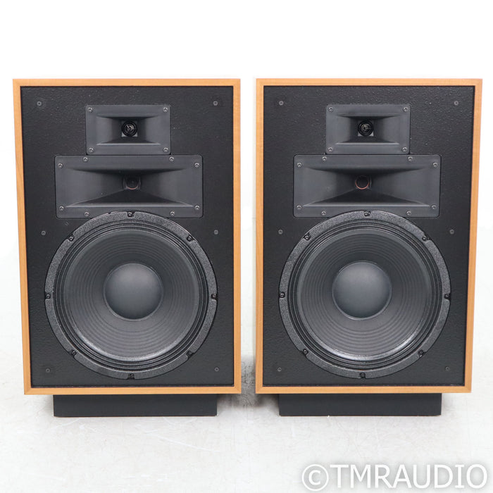 Klipsch Heresy IV Floorstanding Speakers; American Walnut Pair