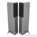 Q Acoustics Concept 50 Floorstanding Speakers; Gloss Silver Pair