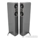Q Acoustics Concept 50 Floorstanding Speakers; Gloss Silver Pair