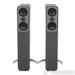 Q Acoustics Concept 50 Floorstanding Speakers; Gloss Silver Pair