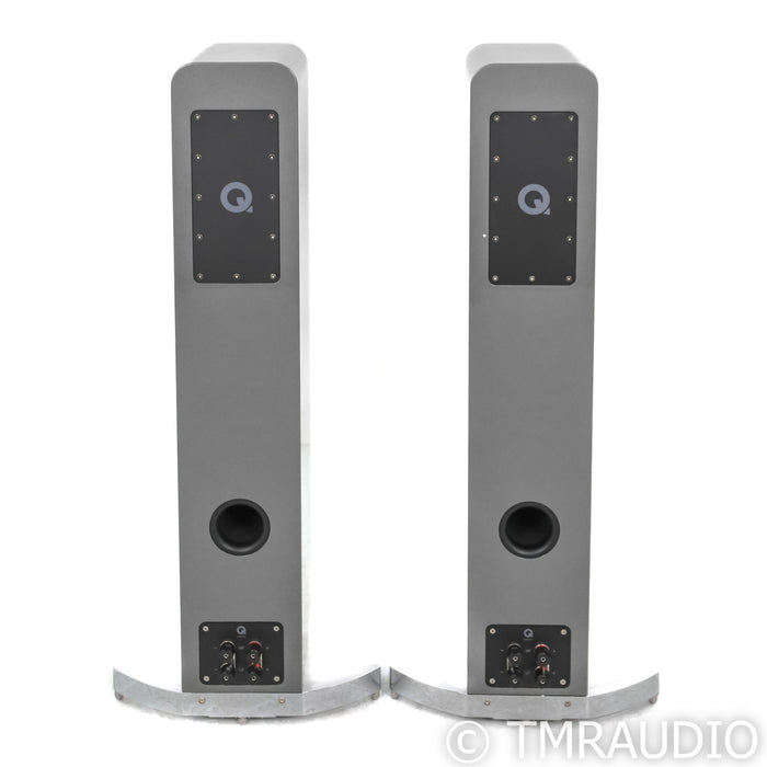 Q Acoustics Concept 50 Floorstanding Speakers; Gloss Silver Pair
