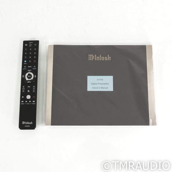 McIntosh D1100 Digital Preamplifier & DAC; D/A Converter