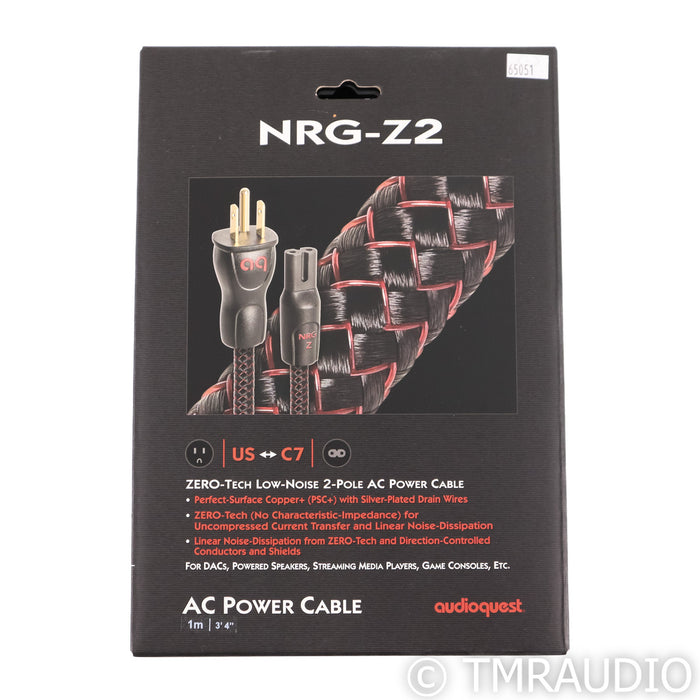 AudioQuest NRG-Z2 Power Cable; 1m AC Cord