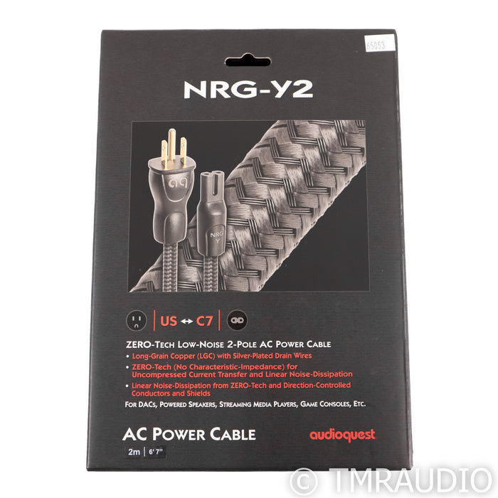 AudioQuest NRG-Y2 Power Cable; 2m AC Cord