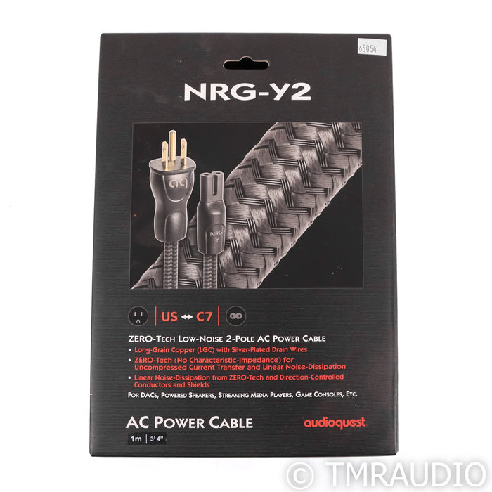 AudioQuest NRG-Y2 Power Cable; 1m AC Cord