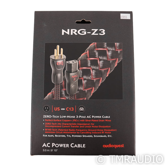 AudioQuest NRG-Z3 Power Cable; 3m AC Cord