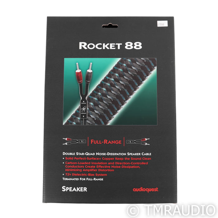 AudioQuest Rocket 88 Speaker Cables; 8ft Pair