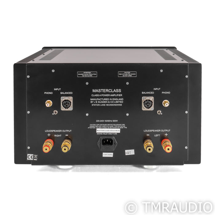 Sugden Audio Masterclass SPA-4 Stereo Power Amplifier; SPA4