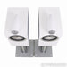 B&W 705 S2 Bookshelf Speakers; White Pair w/ Stands