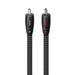 AudioQuest Yukon RCA Cables; 1m Pair Interconnects