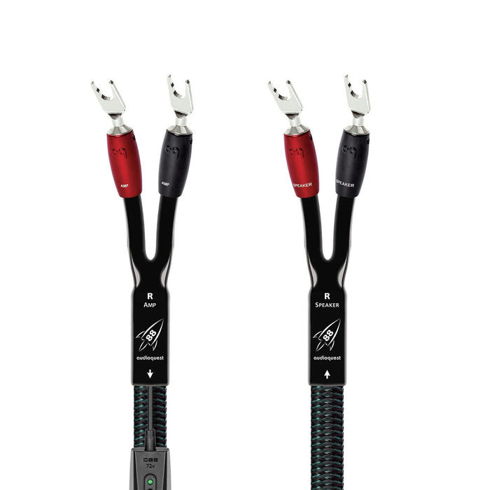 AudioQuest Rocket 88 Speaker Cables; 8ft Pair