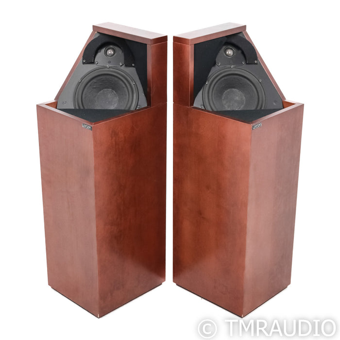 Larsen 6.2 Floorstanding Speakers; Red Wine Pair