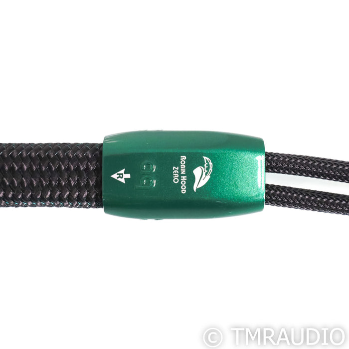 AudioQuest Robin Hood ZERO Speaker Cables; 8ft Pair