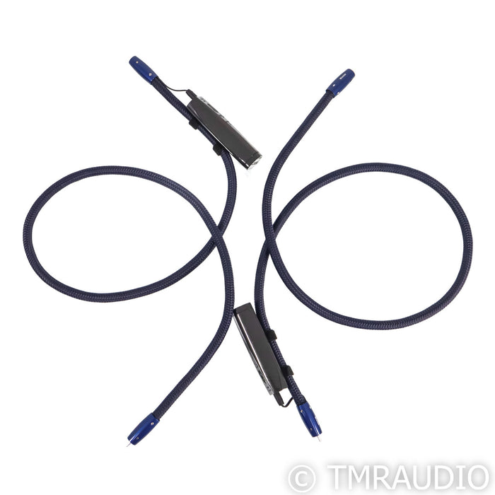 AudioQuest Water RCA Cables; 1m Pair Interconnects
