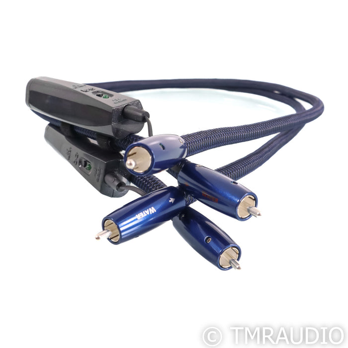 AudioQuest Water RCA Cables; 1m Pair Interconnects