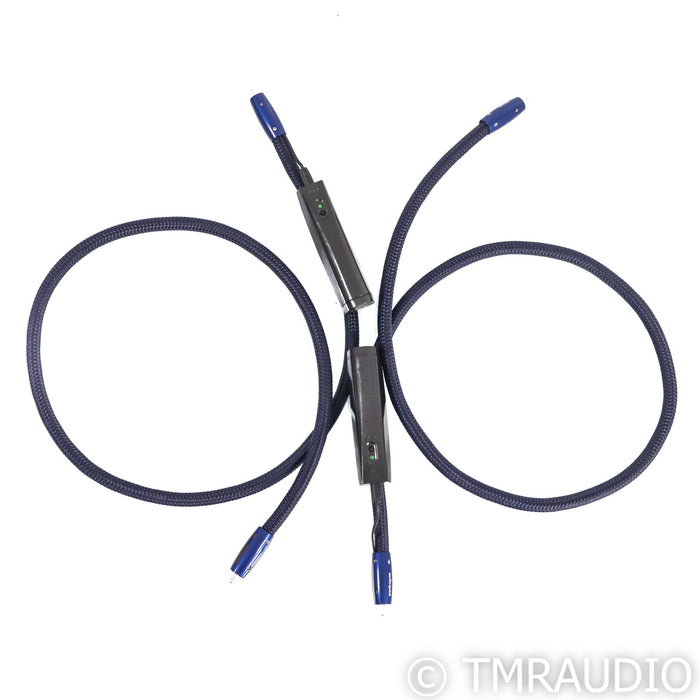AudioQuest Water RCA Cables; 1m Pair Interconnects
