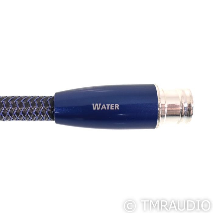 AudioQuest Water XLR Cables; 1m Pair Balanced Interconnects