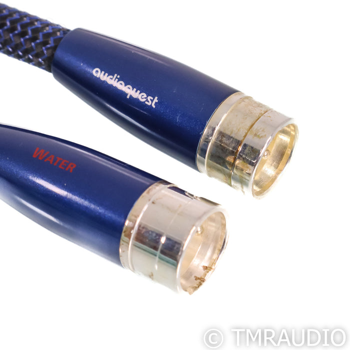 AudioQuest Water XLR Cables; 0.75m Pair Balanced Interconnects