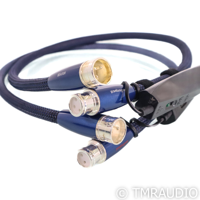AudioQuest Water XLR Cables; 0.75m Pair Balanced Interconnects