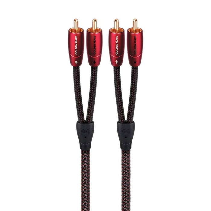 AudioQuest Golden Gate RCA Cables; Pair Interconnects